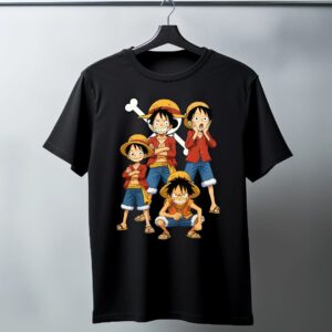 Straw Hat Vibes: Luffy Evolution Tee